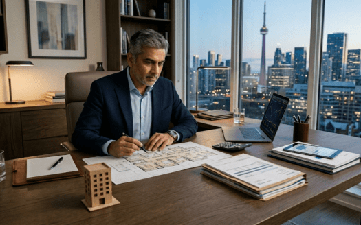 NRI investor comparing Indian real estate, NRE fixed deposits, and Indian equity investment options in 2026