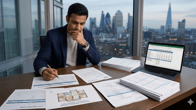 NRI buyer evaluating home loan eligibility and financing options before purchasing an apartment in India in 2026