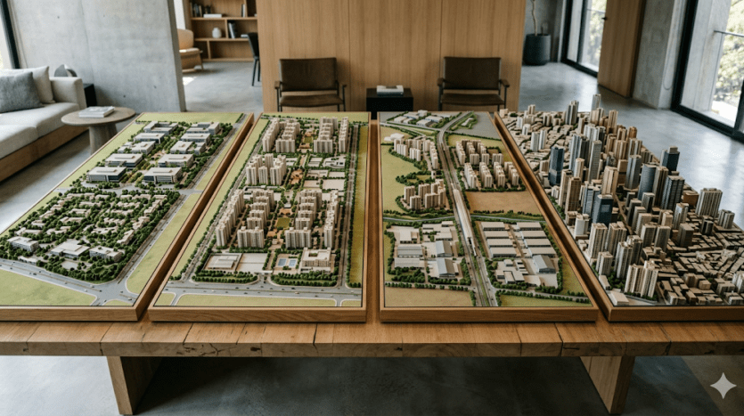 Comparison of Bangalore, Hyderabad, Pune, and Mumbai residential real estate markets for NRI investors in India